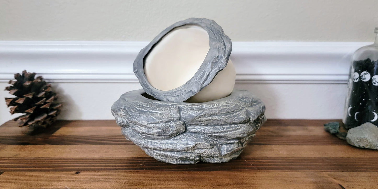 Medium Stone Self Watering Pot