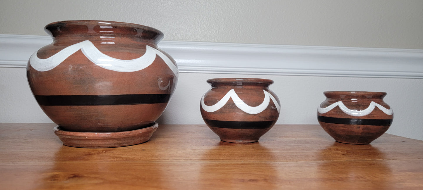 Medium Zelda Pot - Premium Handcrafted Ceramic Planter