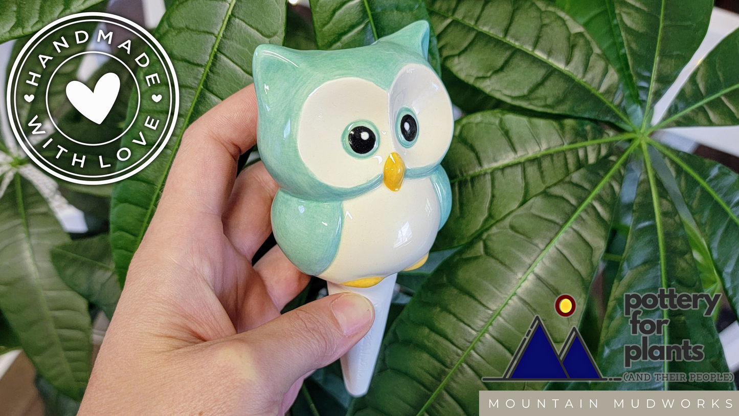 Owl Watering Spike